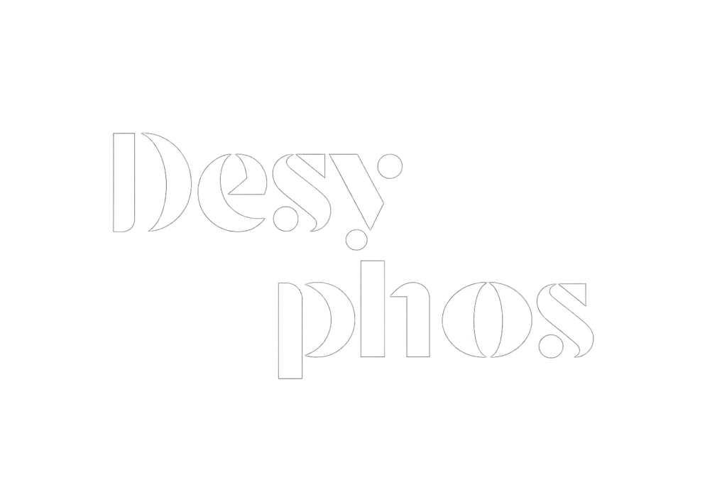 Desy phos logo blanco